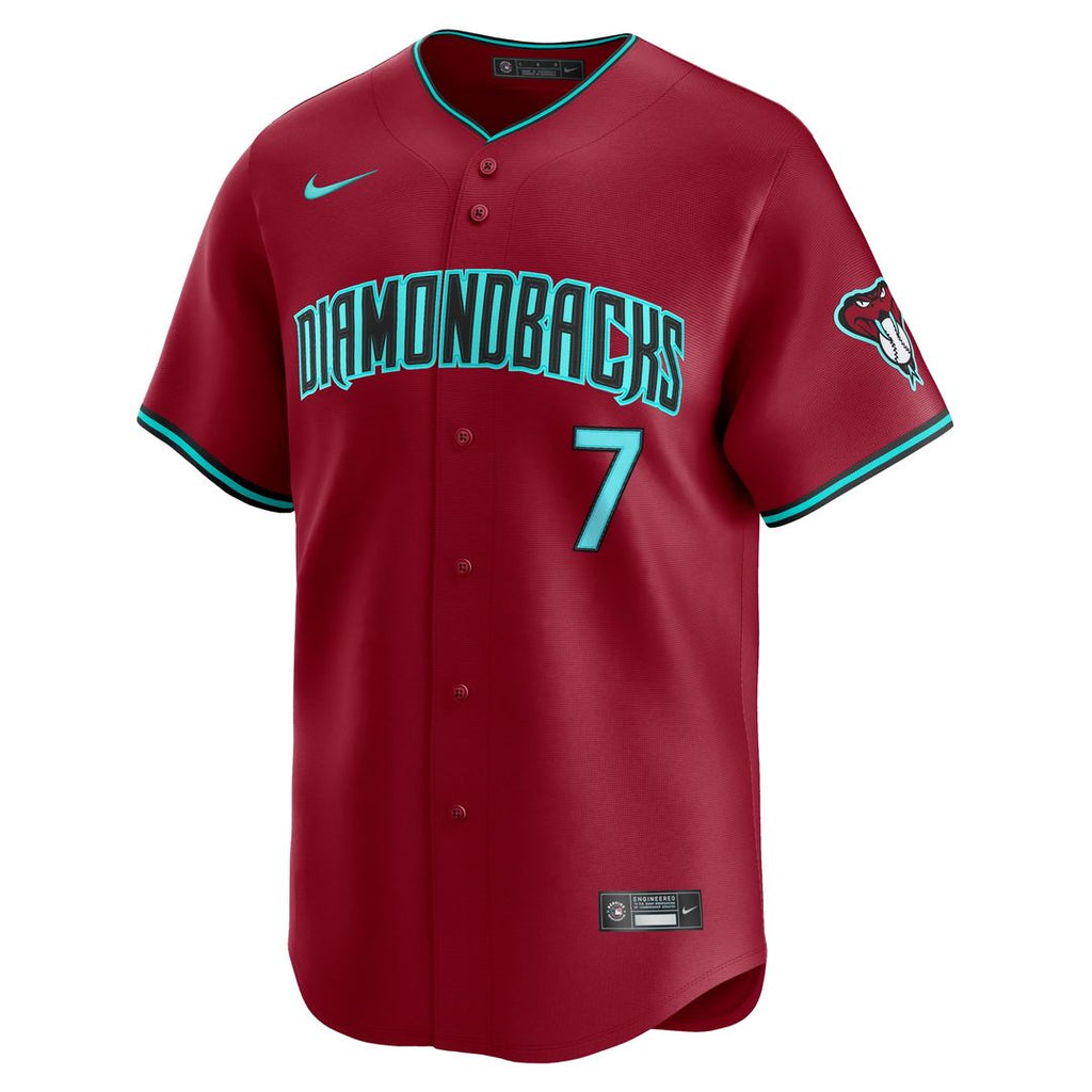 Corbin Carroll Arizona Diamondbacks Nike Alternate Limited Jersey - Red