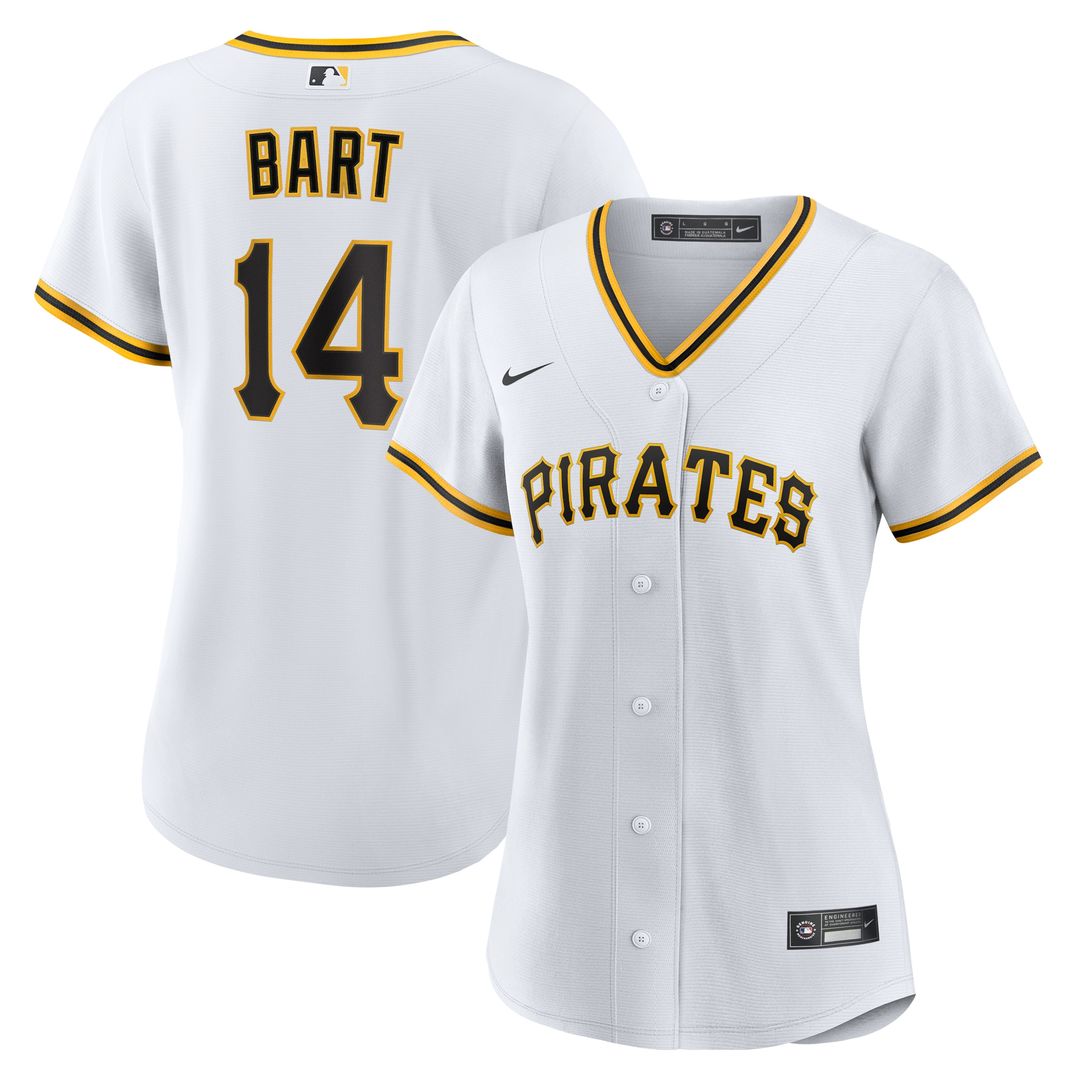 Joey Bart Pittsburgh Pirates Nike Women's Home Replica Jersey - White