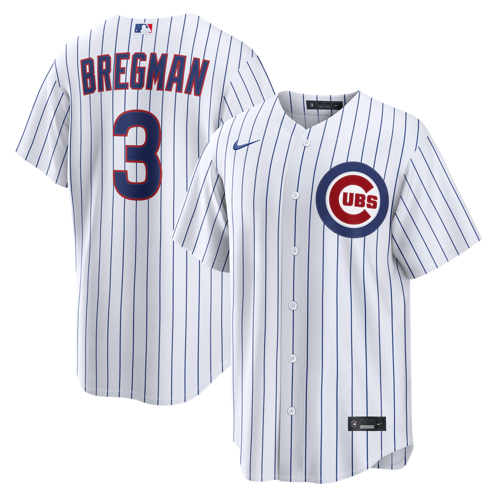 Alex Bregman Chicago Cubs Nike Home Replica Jersey - White