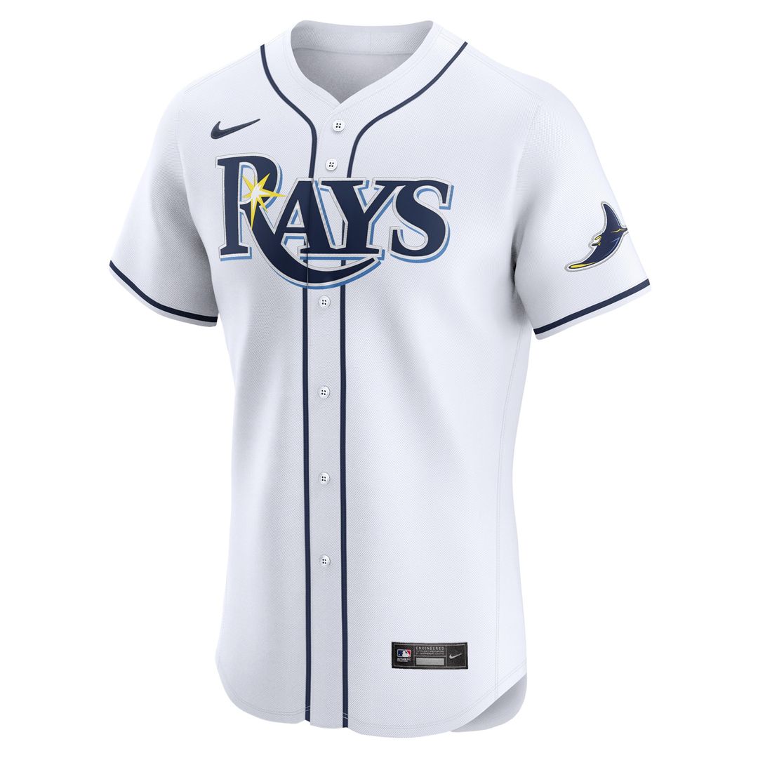 Yandy Diaz Tampa Bay Rays Nike Home Elite Player Jersey - White