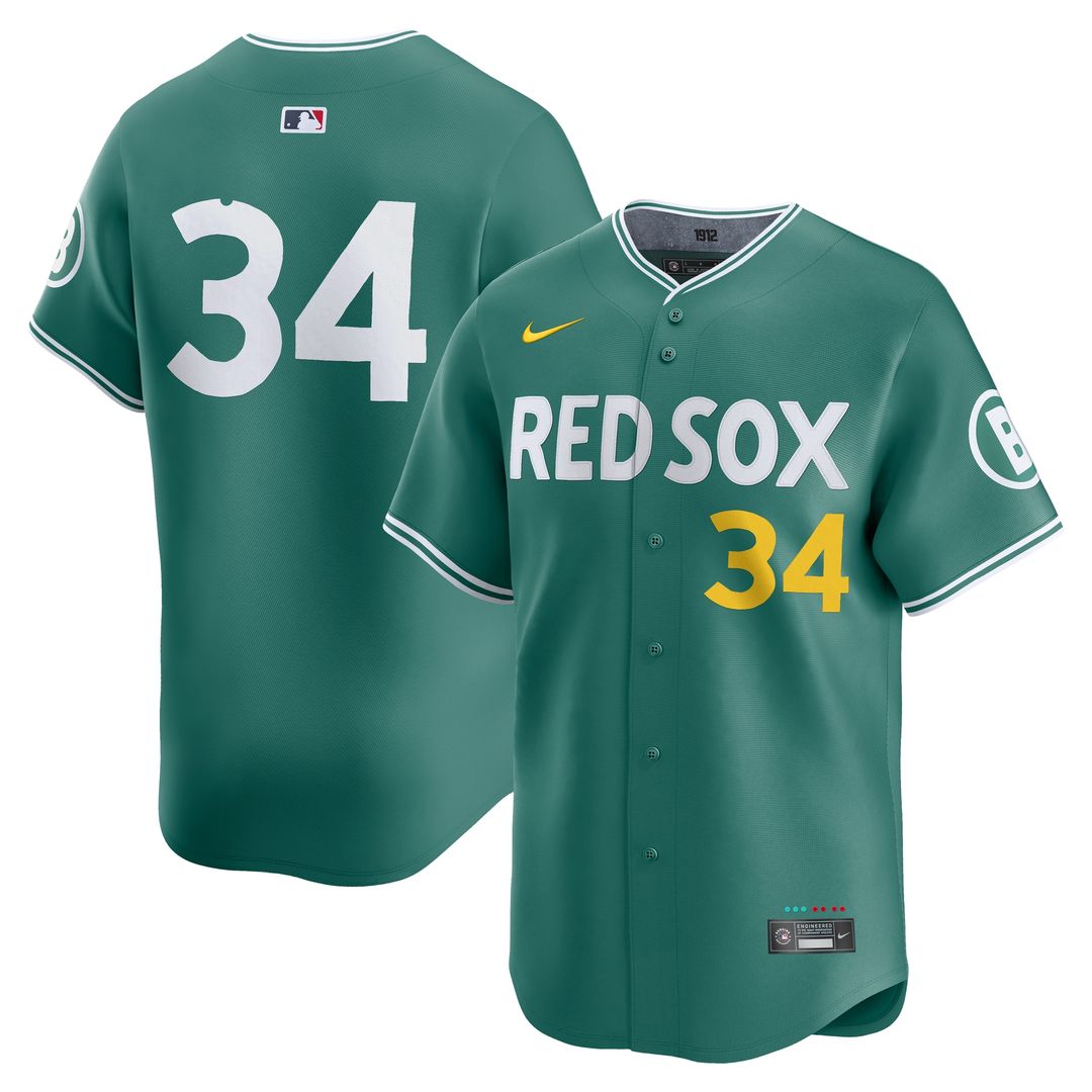 David Ortiz Boston Red Sox Nike 2025 City Connect Limited Retired Player Jersey - Green