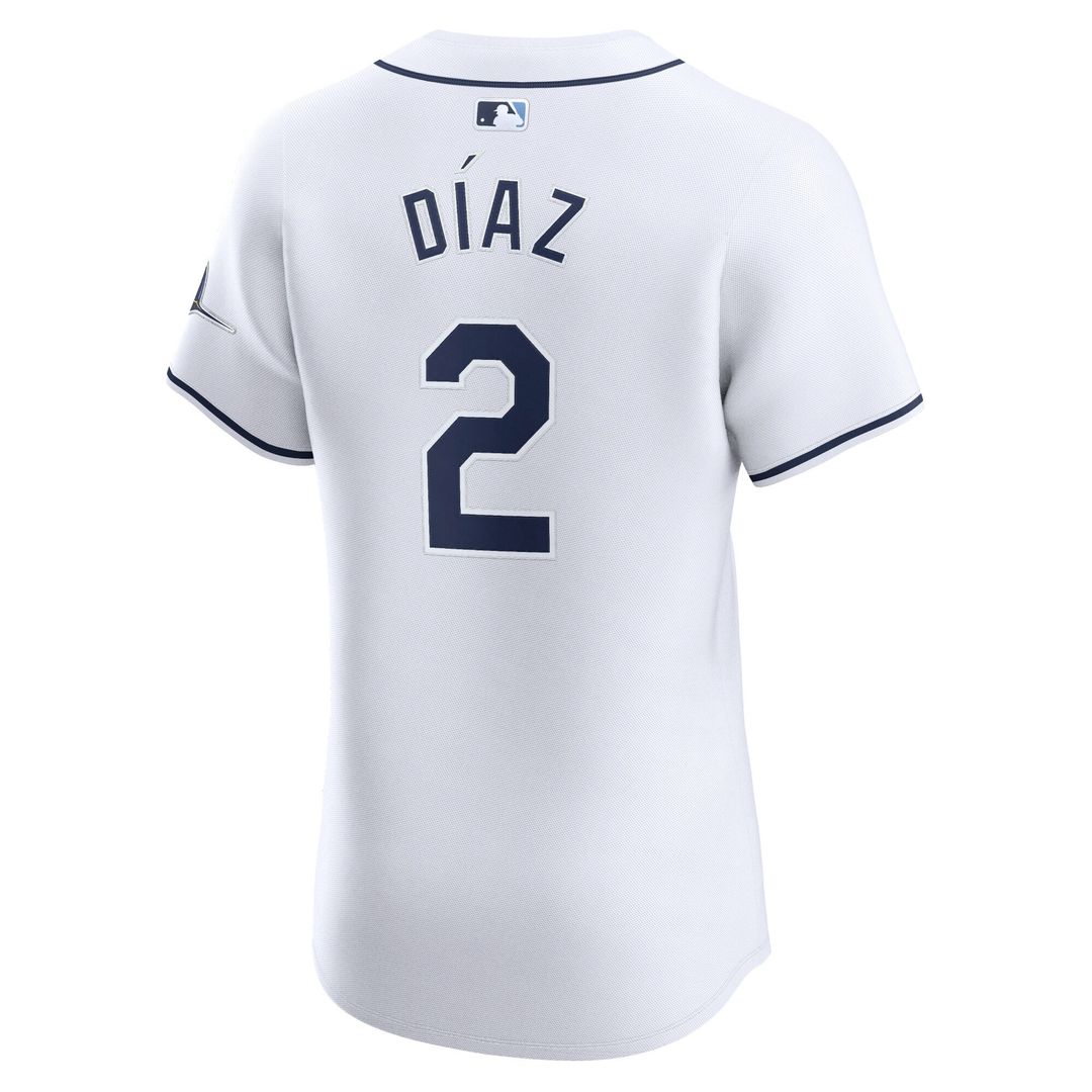 Yandy Diaz Tampa Bay Rays Nike Home Elite Player Jersey - White