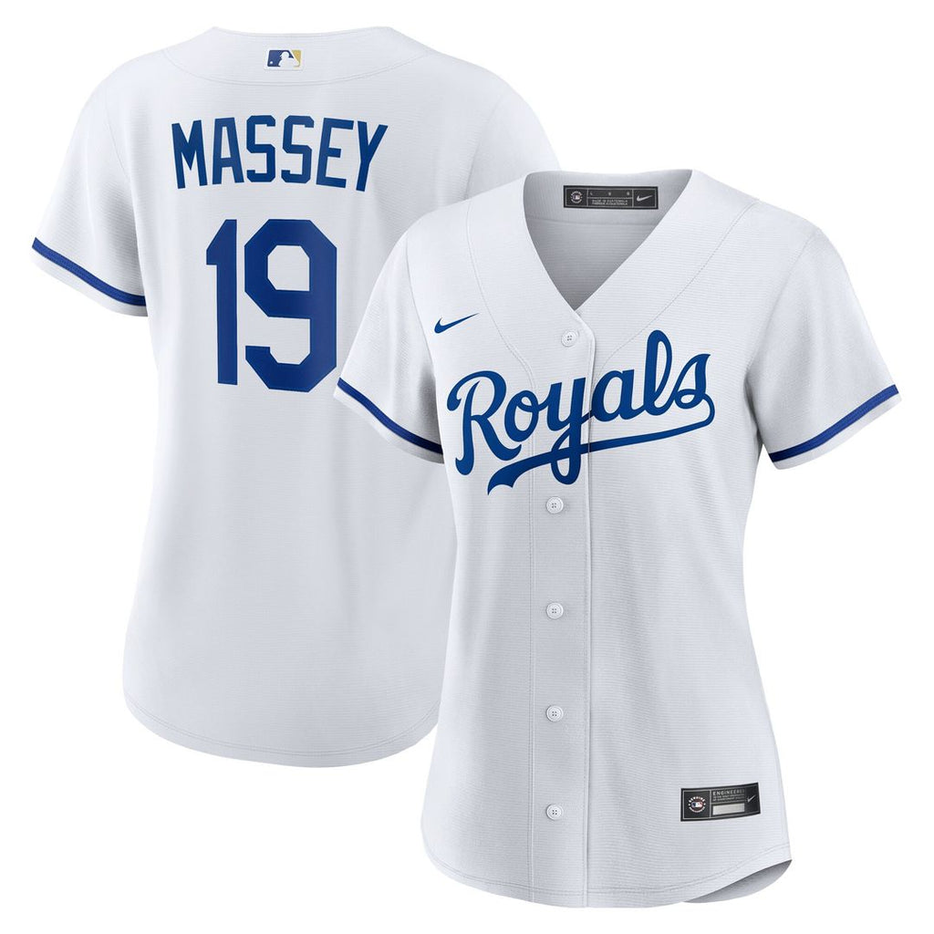 Michael Massey Kansas City Royals Nike Women's Home Replica Jersey - White