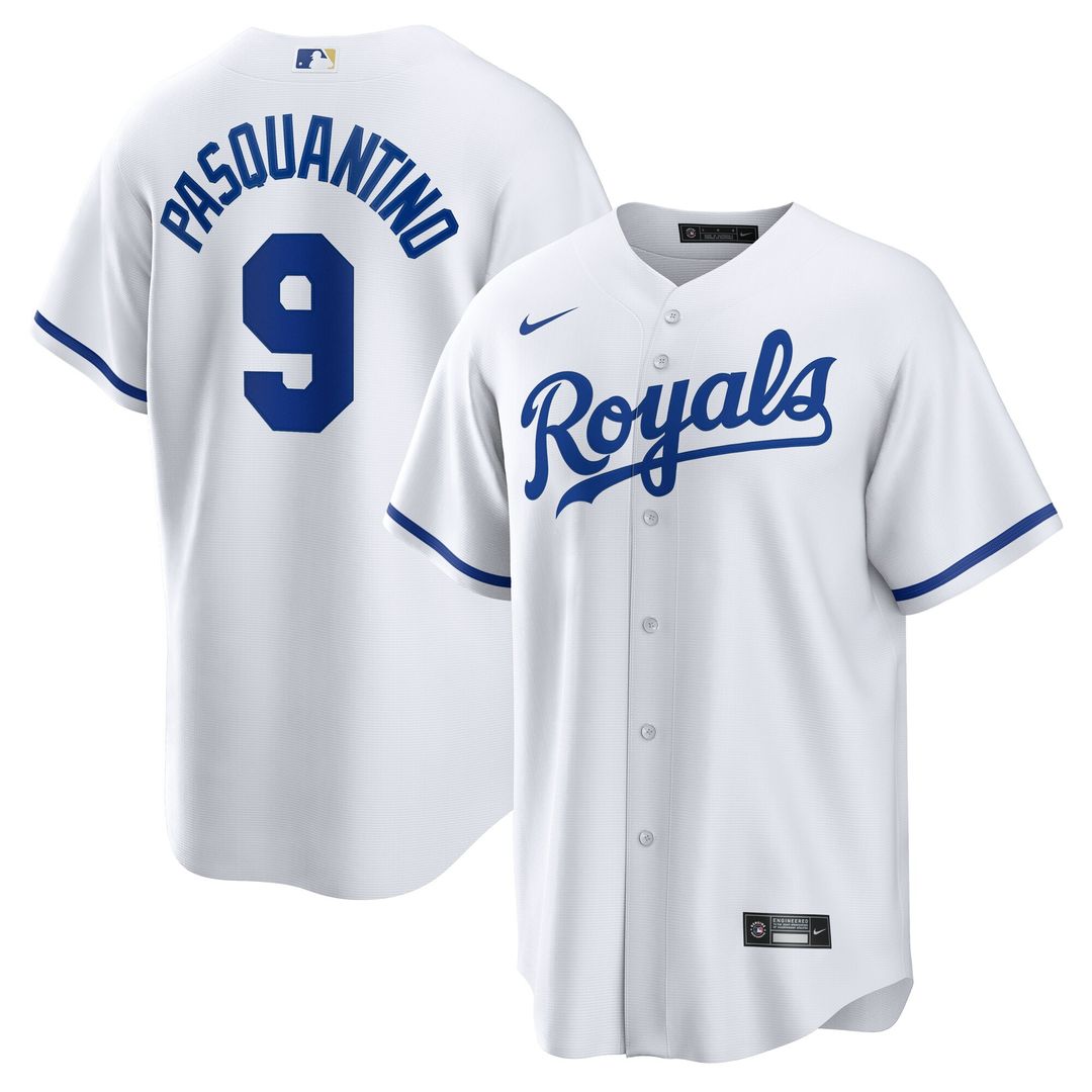 Vinnie Pasquantino Kansas City Royals Nike Home Replica Jersey - White