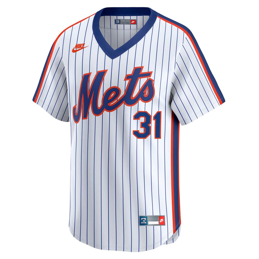 Mike Piazza New York Mets Nike Throwback Cooperstown Collection Limited Jersey - White