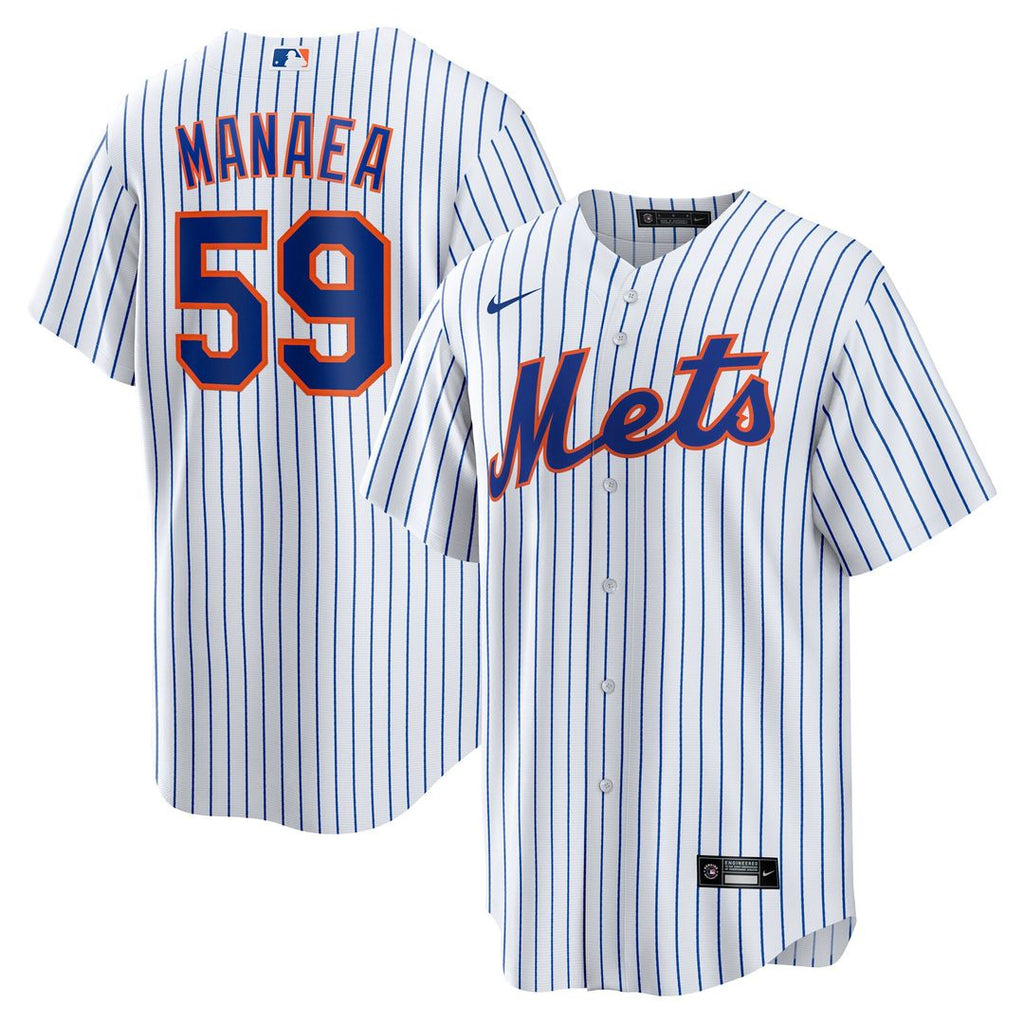Sean Manaea New York Mets Nike Home Replica Jersey - White