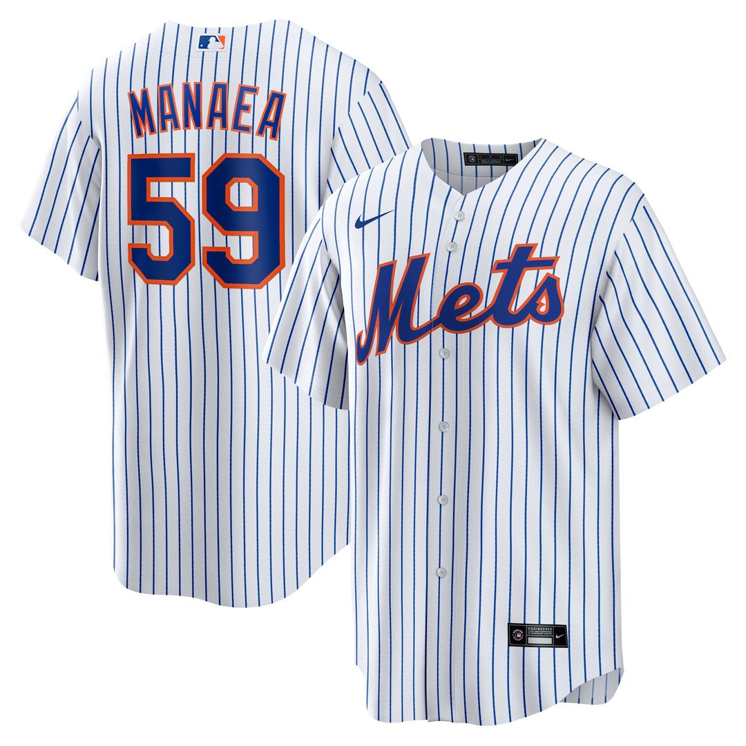 Sean Manaea New York Mets Nike Home Replica Jersey - White