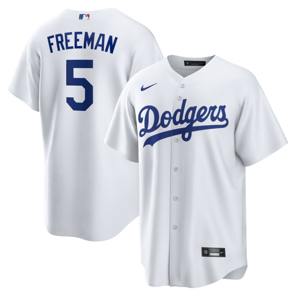 Freddie Freeman Los Angeles Dodgers Nike Home Replica Jersey - White