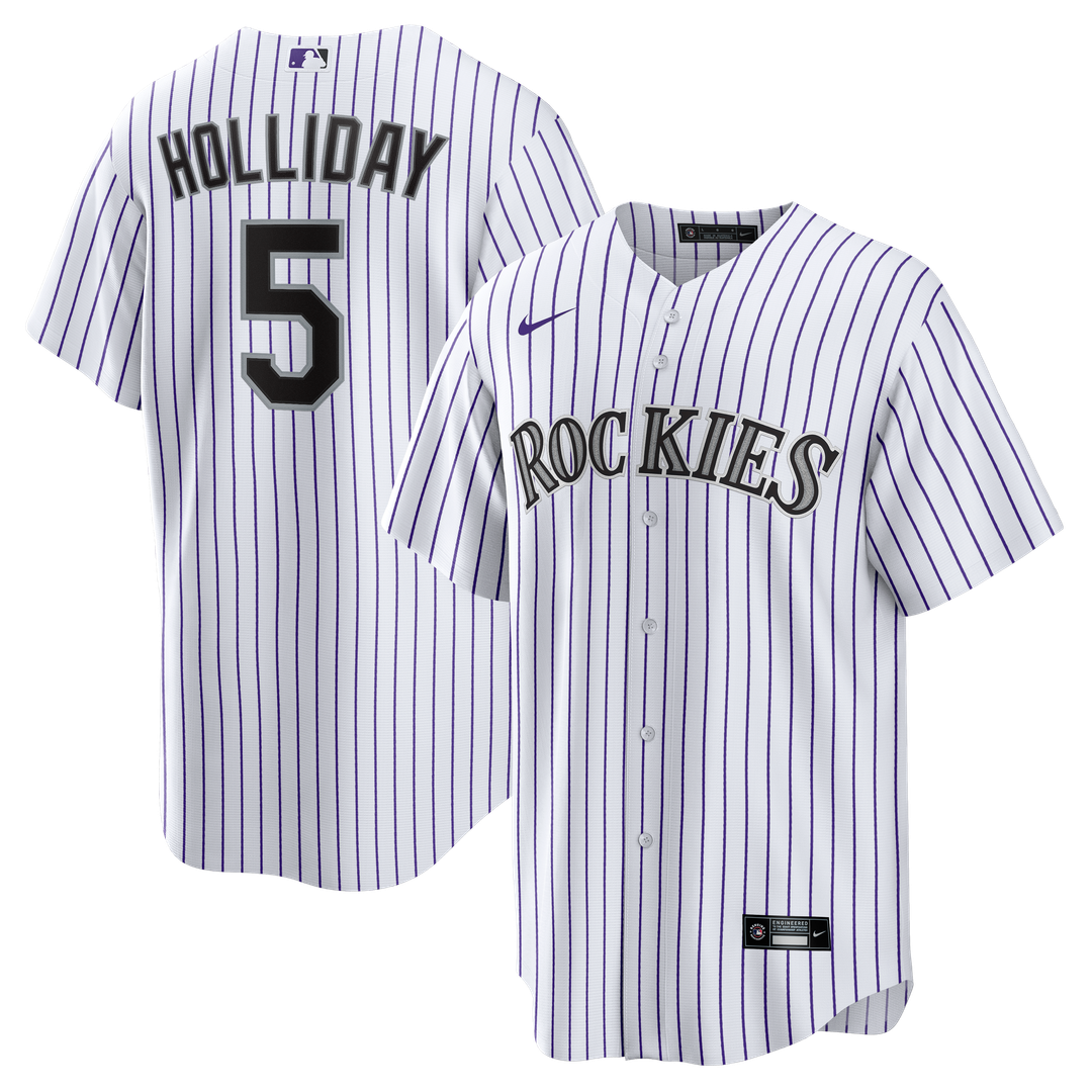 Matt Holliday Colorado Rockies Nike Home Retired Player Replica Jersey - White