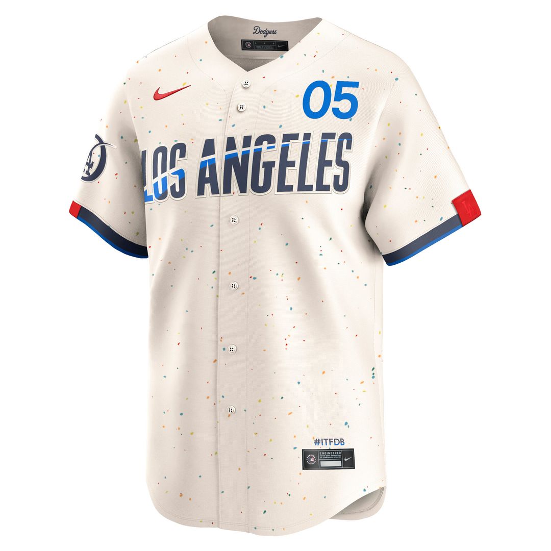 Freddie Freeman Los Angeles Dodgers Nike City Connect Limited Player Jersey - Cream