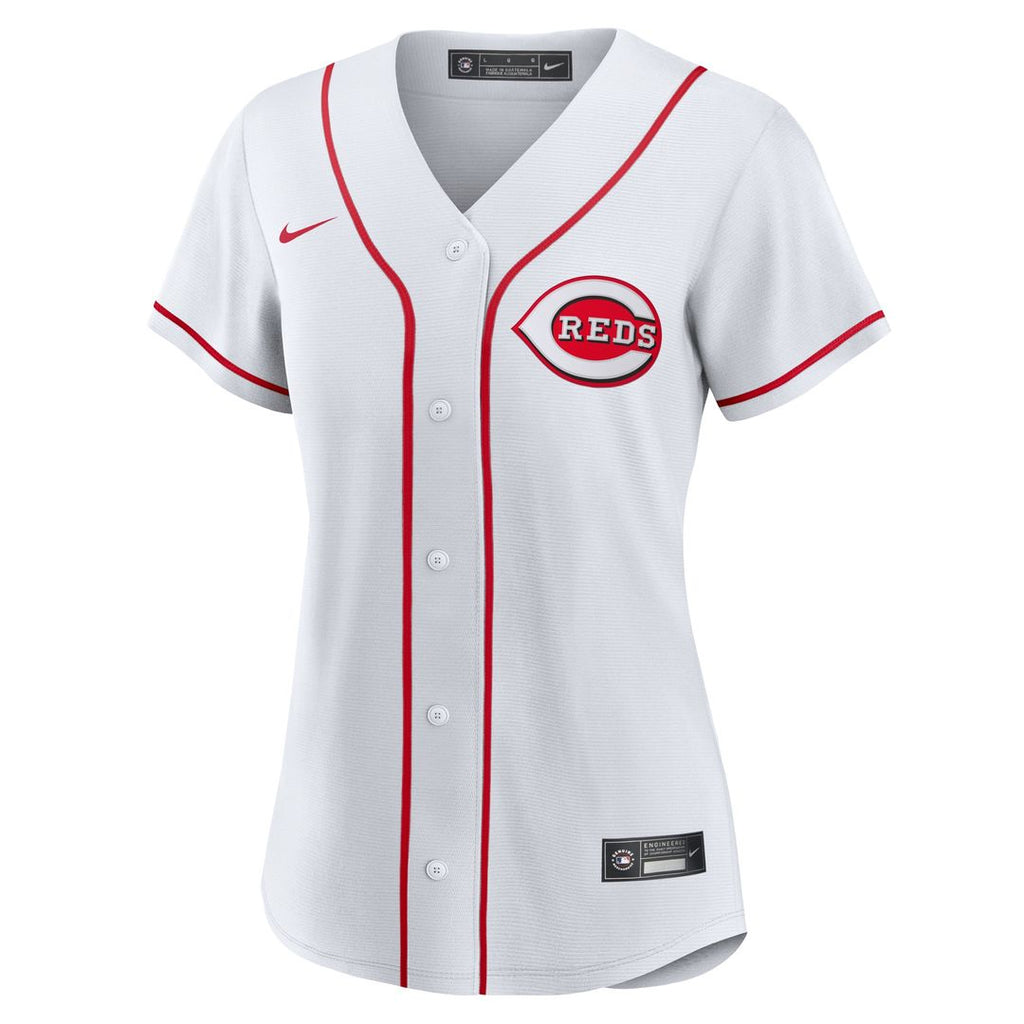 Spencer Steer Cincinnati Reds Nike Women's Home Replica Jersey - White