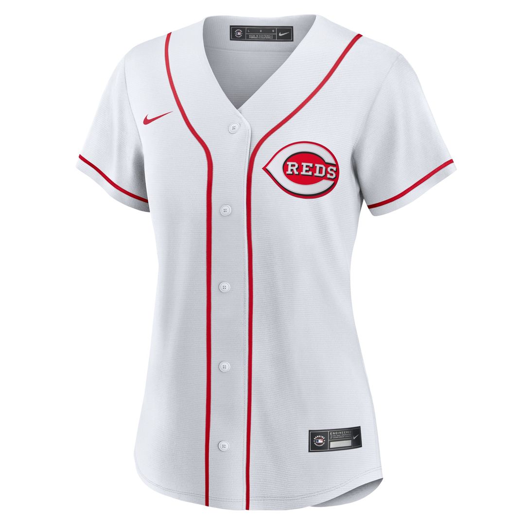 Spencer Steer Cincinnati Reds Nike Women's Home Replica Jersey - White