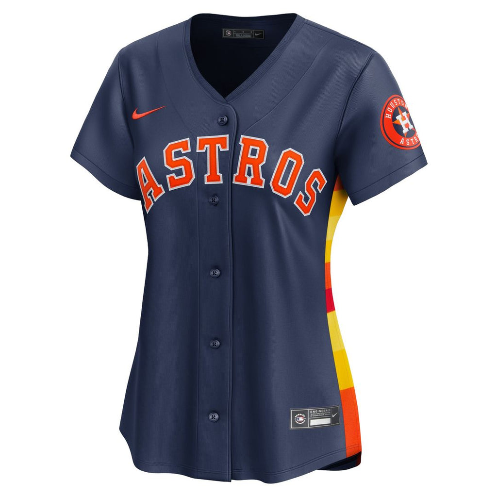 Jose Altuve Houston Astros Nike Women's Alternate Limited Player Jersey – Navy