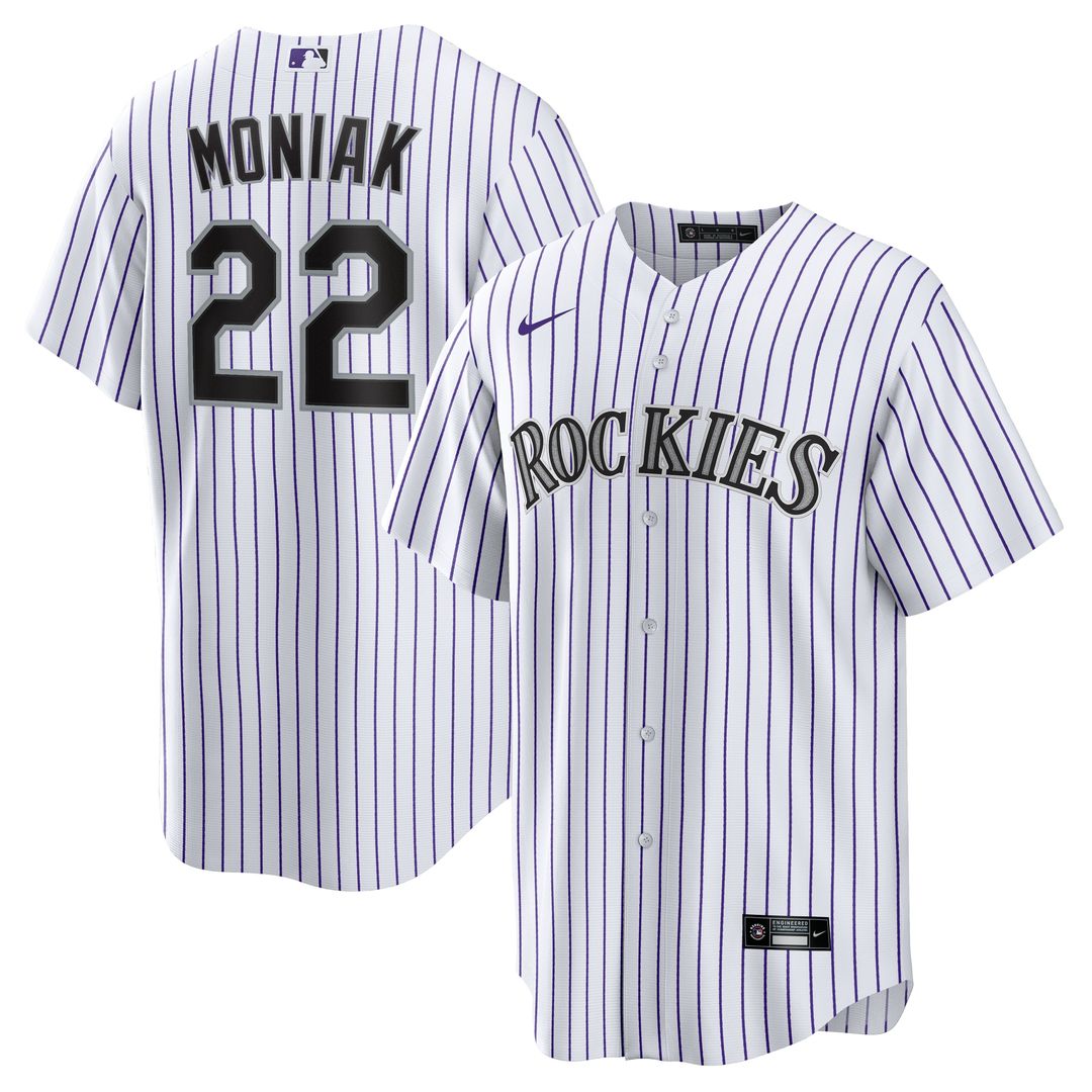 Mickey Moniak Colorado Rockies Nike Home Replica Jersey - White