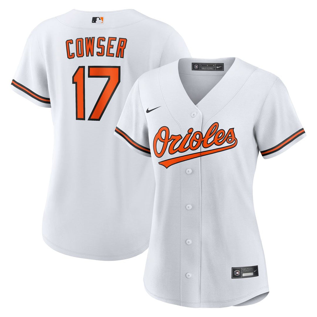 Colton Cowser Baltimore Orioles Nike Women's Home Replica Jersey - White