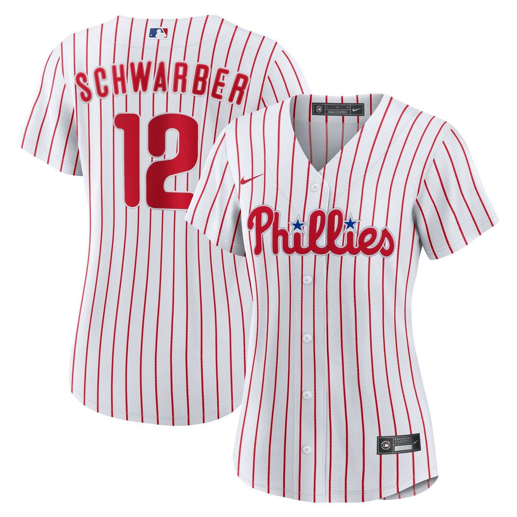 Kyle Schwarber Philadelphia Phillies Nike Women's Home Replica Jersey - White