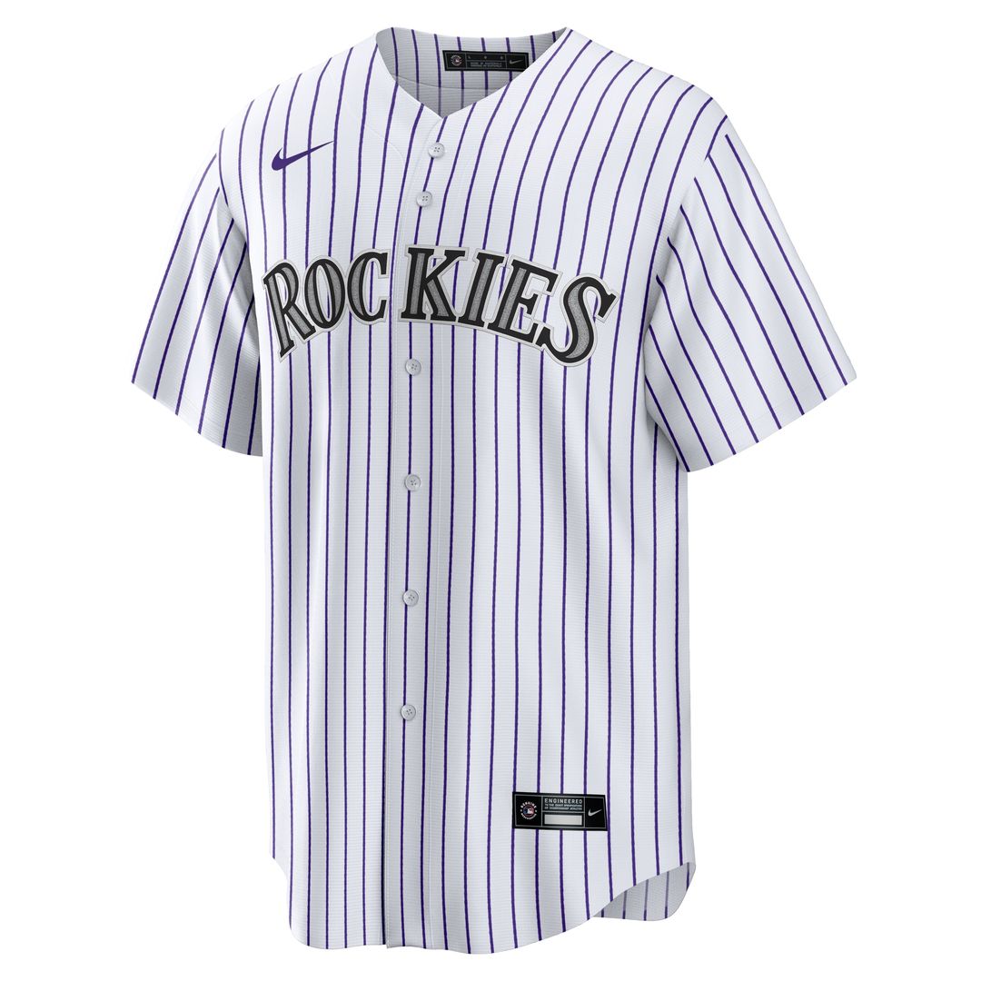 Ezequiel Tovar Colorado Rockies Nike Home Replica Jersey - White