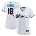 Griffin Conine Miami Marlins Nike Women's Home Replica Jersey - White