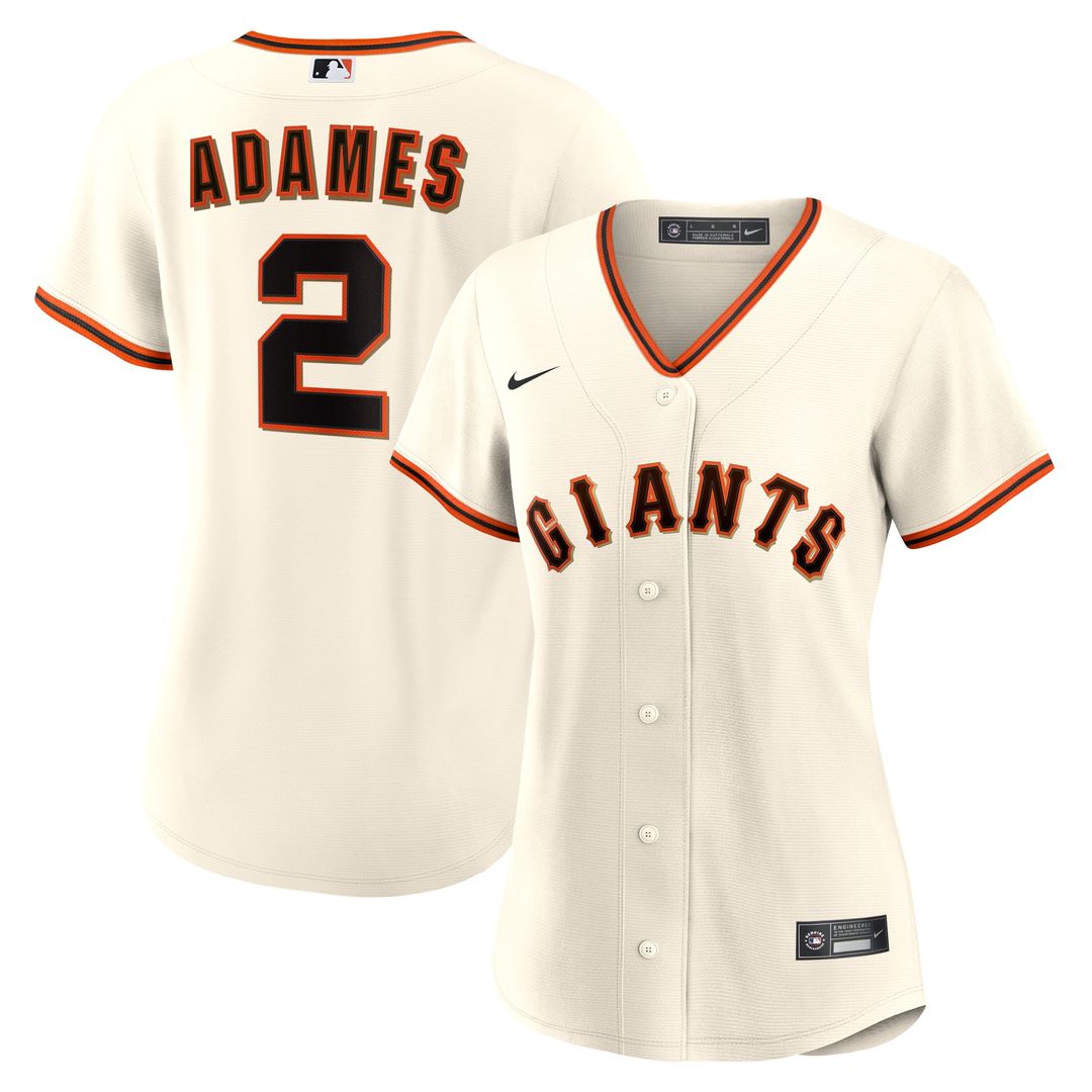 Willy Adames San Francisco Giants Nike Women's Home Replica Jersey - Cream