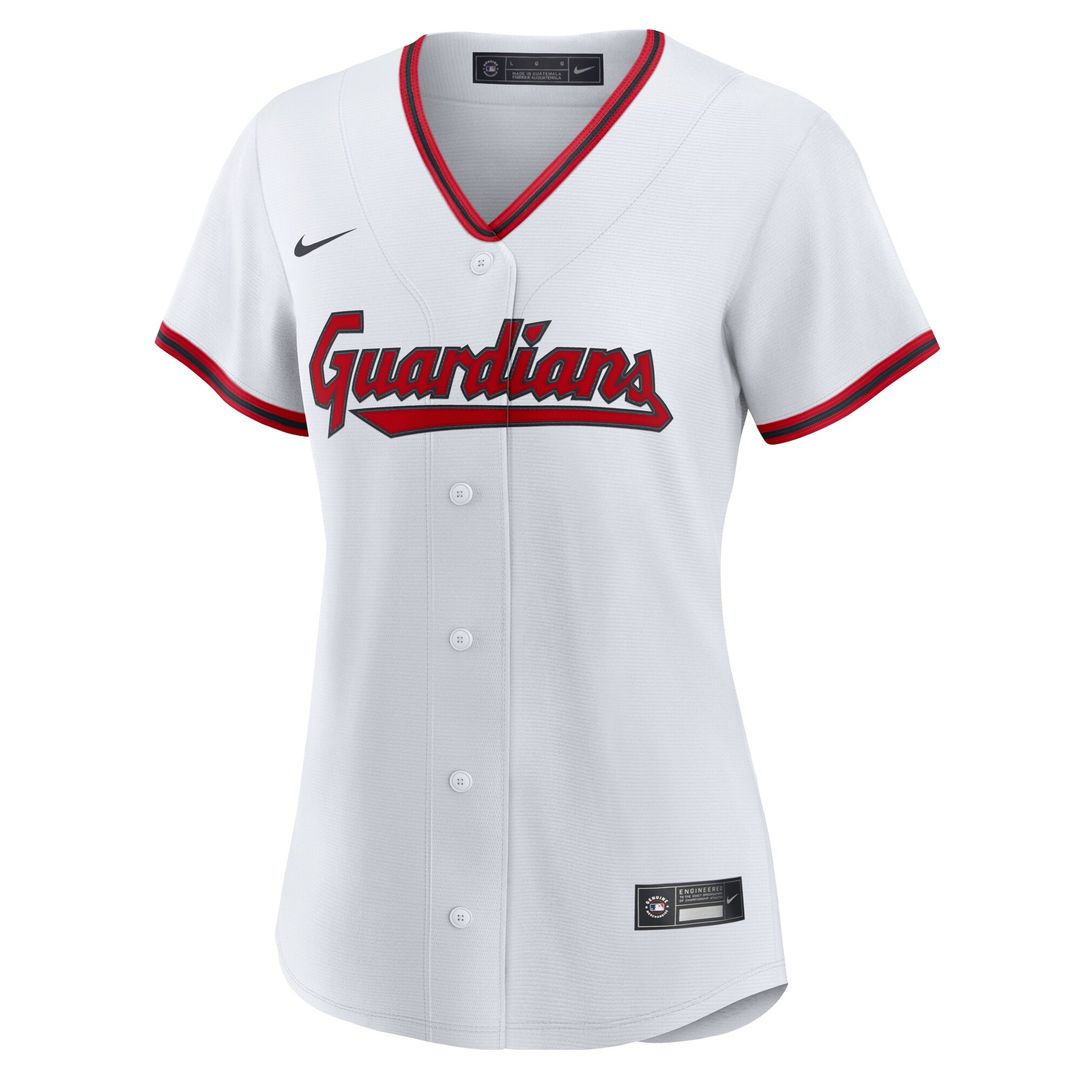 Cleveland Guardians Nike Women's Home Replica 2.0 Jersey - White