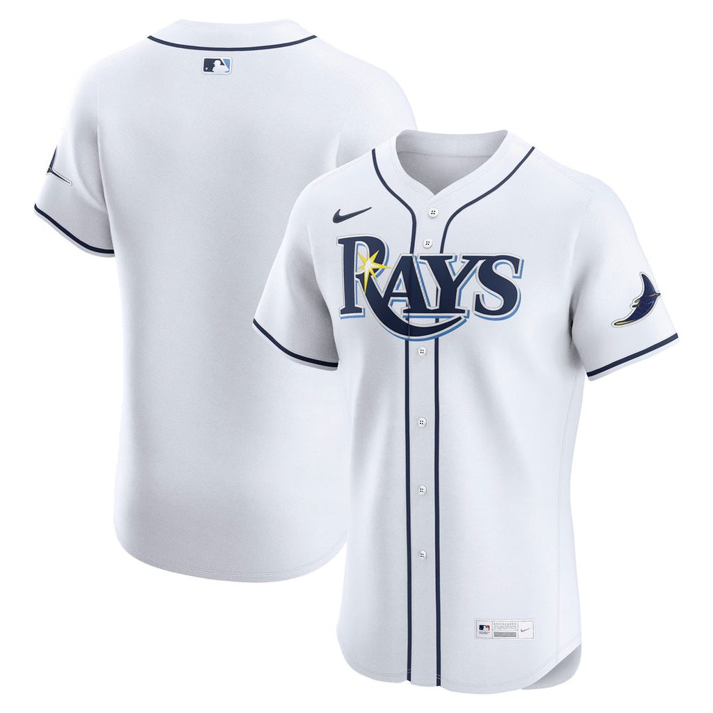 Tampa Bay Rays Nike Home Elite Jersey - White
