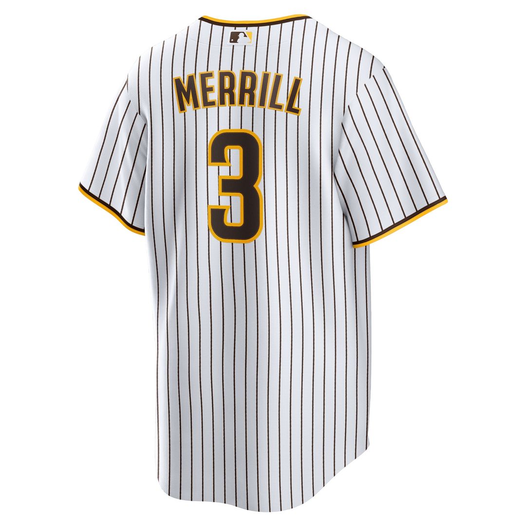 Jackson Merrill San Diego Padres Nike Home Replica Jersey - White