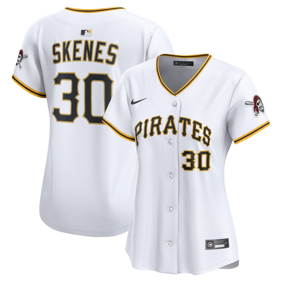 Paul Skenes Pittsburgh Pirates Nike Women's Home Limited Player Jersey - White