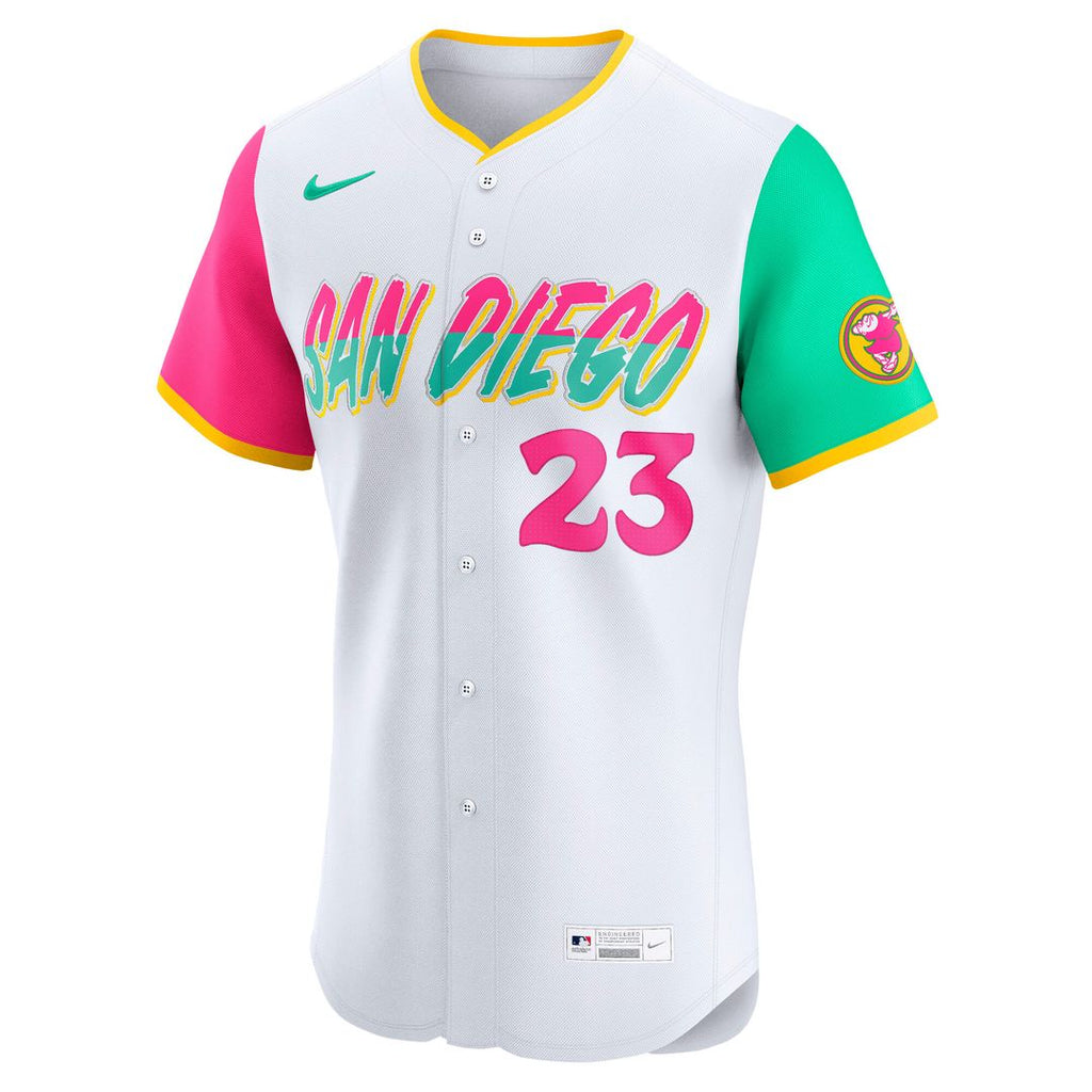 Fernando Tatis Jr. San Diego Padres Nike City Connect Elite Jersey - White