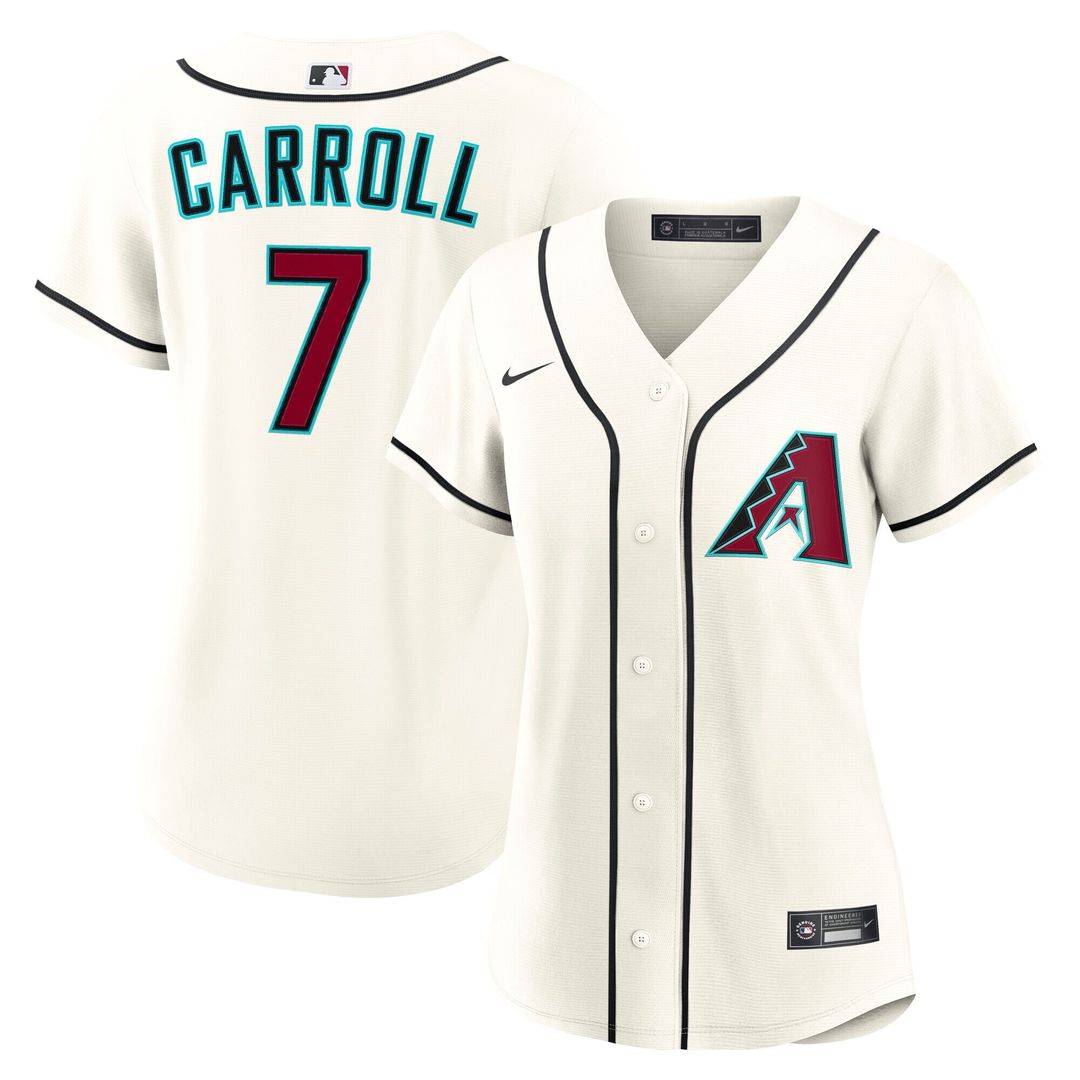 Corbin Carroll Arizona Diamondbacks Nike Women's Home Replica Jersey - Cream