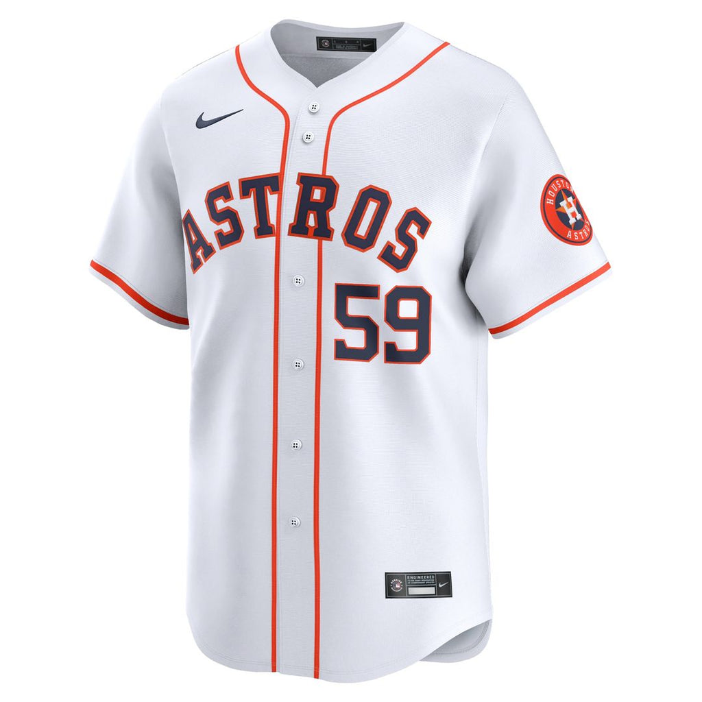 Framber Valdez Houston Astros Nike Home Limited Player Jersey - White