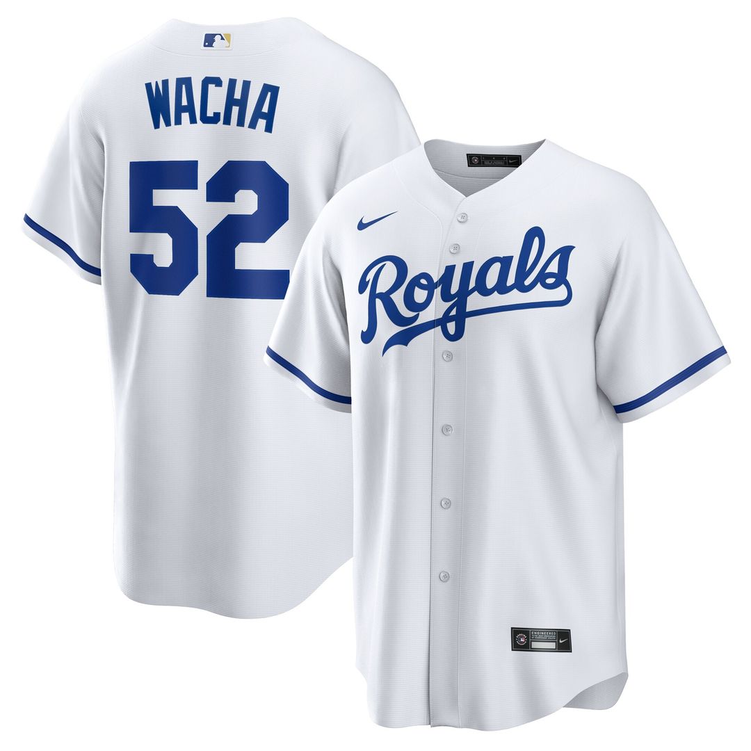 Michael Wacha Kansas City Royals Nike Home Replica Jersey - White