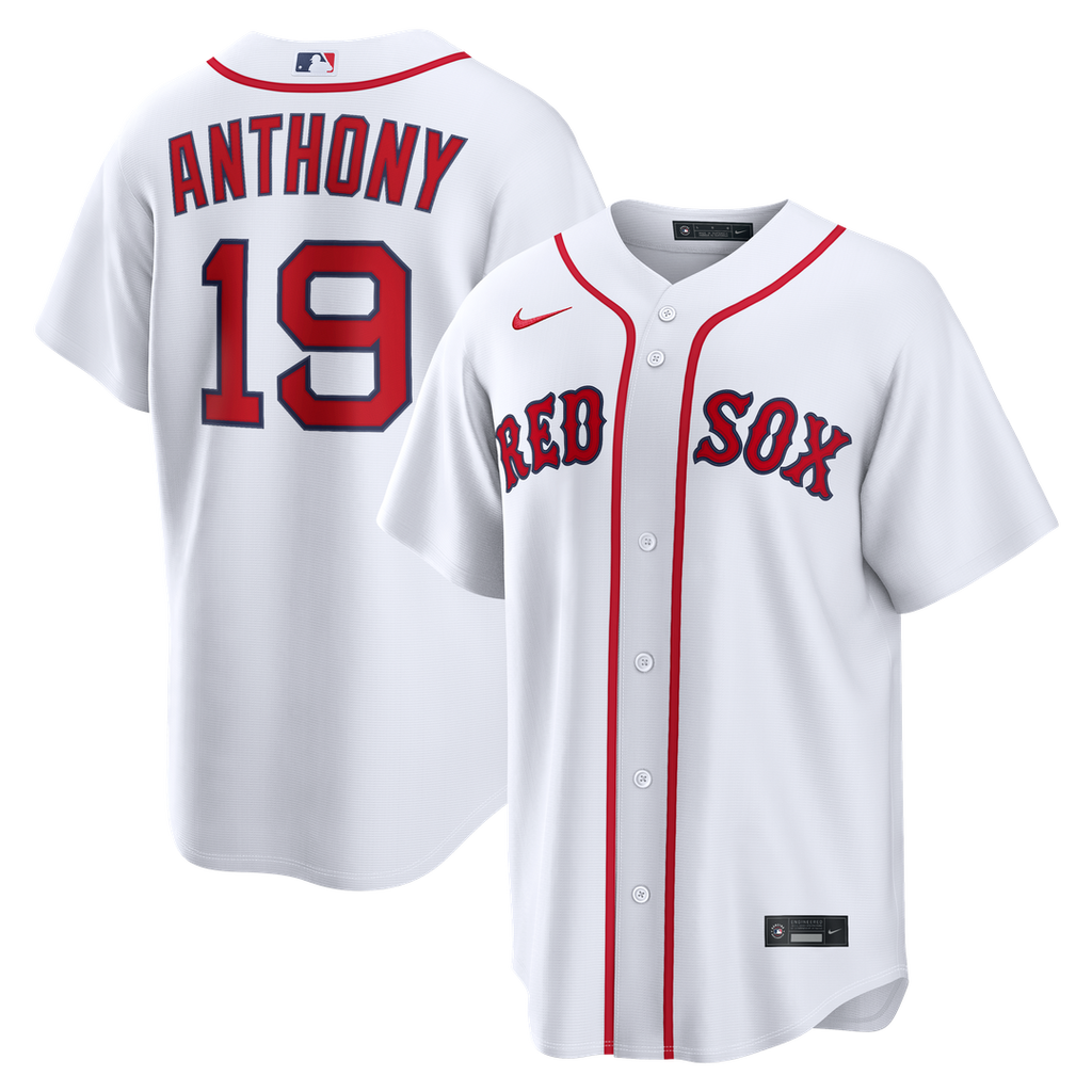 Roman Anthony Boston Red Sox Nike Home Replica Jersey - White