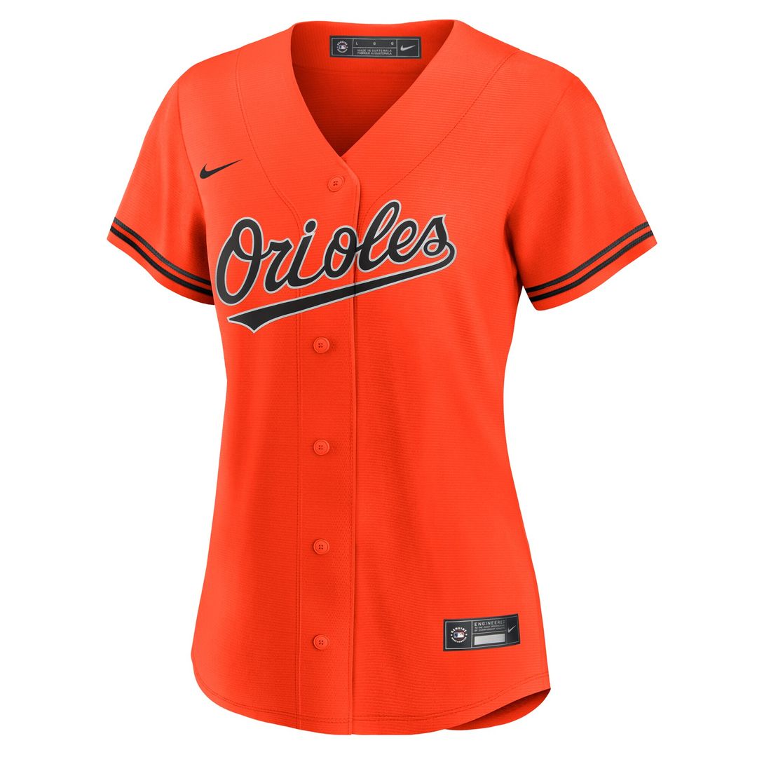Gunnar Henderson Baltimore Orioles Nike Women's Alternate 2 Replica Jersey - Orange