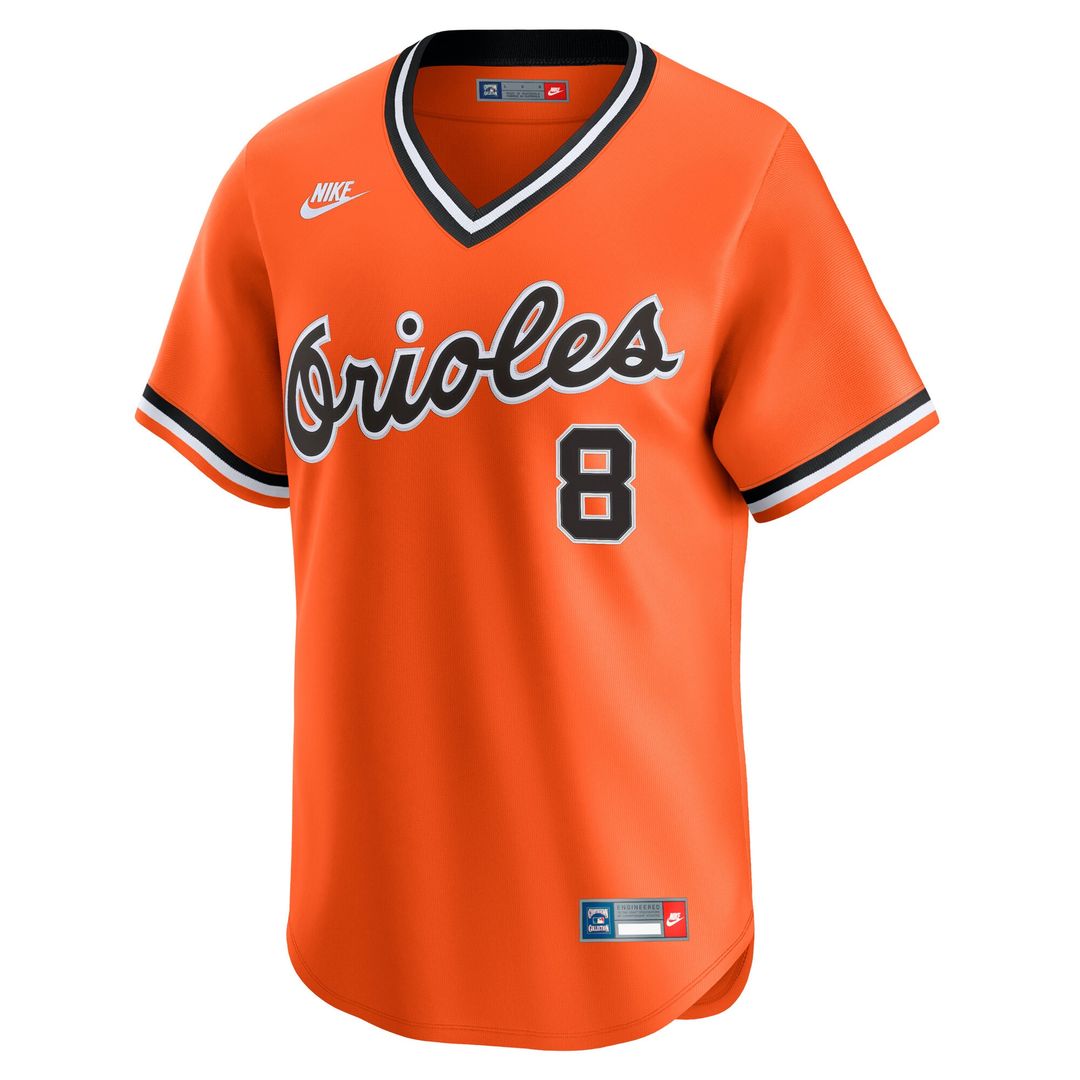 Cal Ripken Sr. Baltimore Orioles Nike Throwback Cooperstown Collection Limited Jersey - Orange