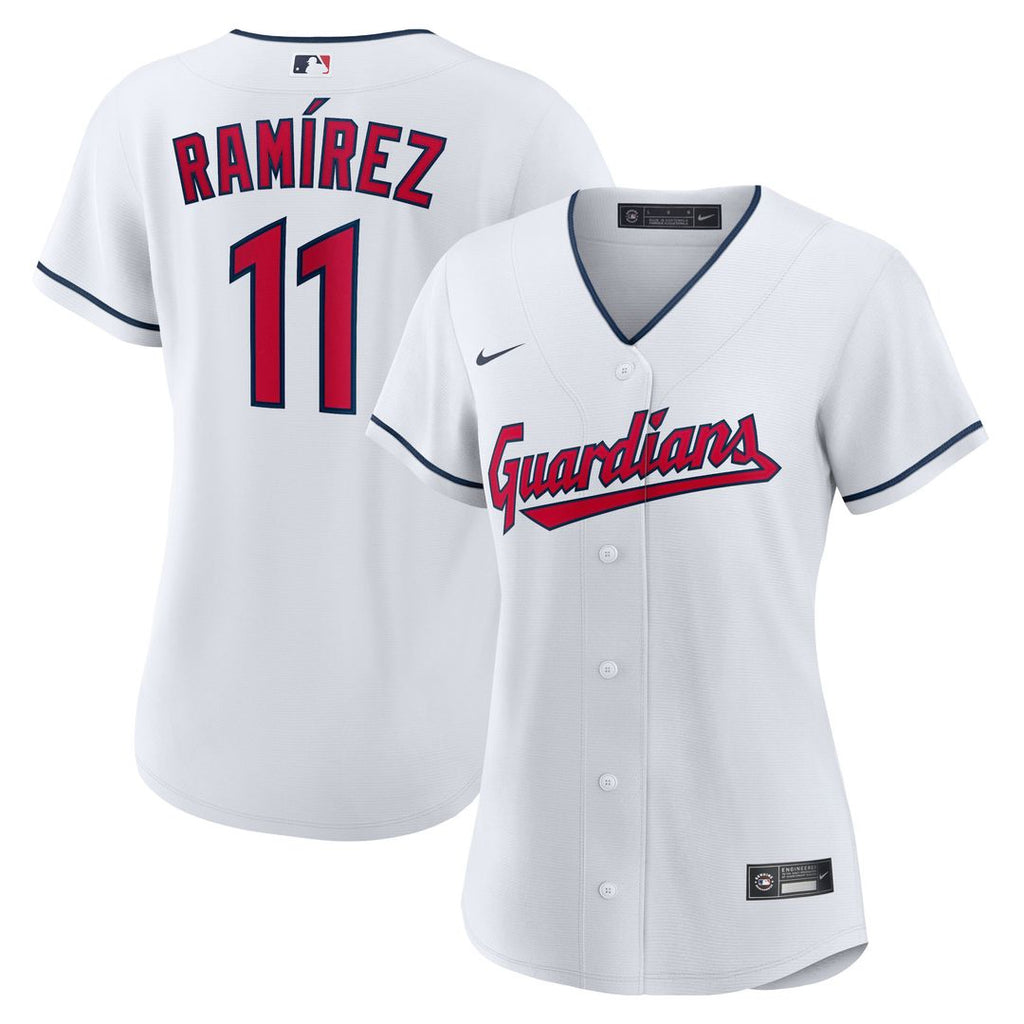 Jose Ramirez Cleveland Guardians Nike Women's Home Replica Player Jersey - White