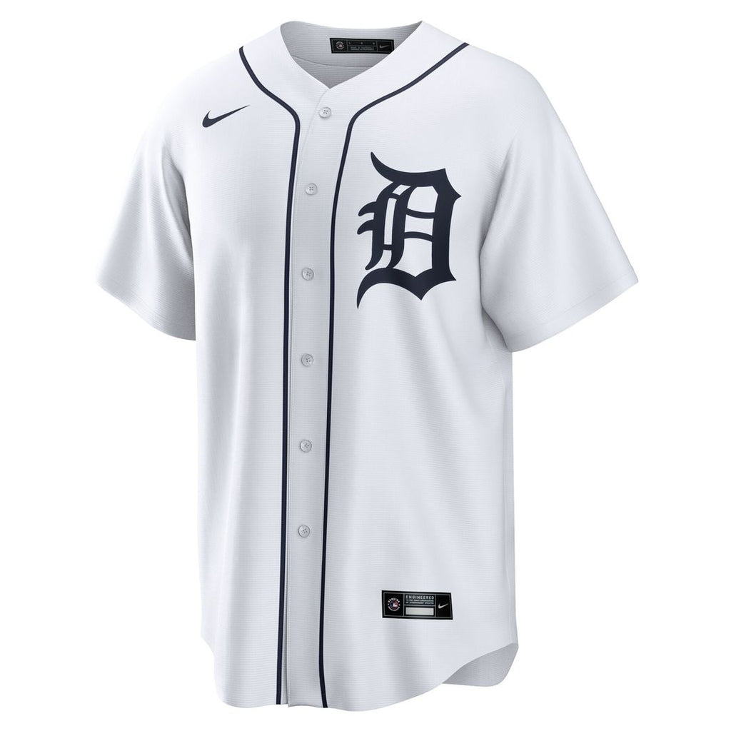 Casey Mize Detroit Tigers Nike Home Replica Jersey - White