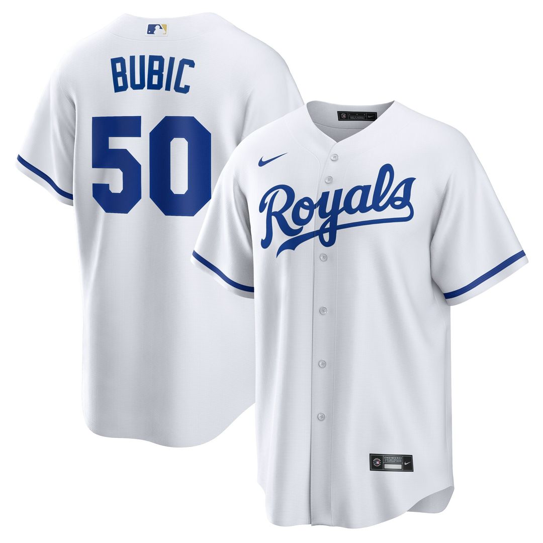 Kris Bubic Kansas City Royals Nike Home Replica Jersey - White