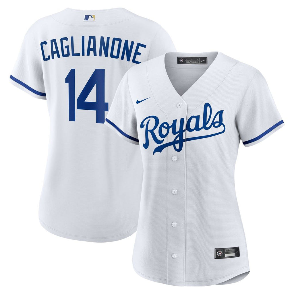 Jac Caglianone Kansas City Royals Nike Women's Home Replica Jersey - White