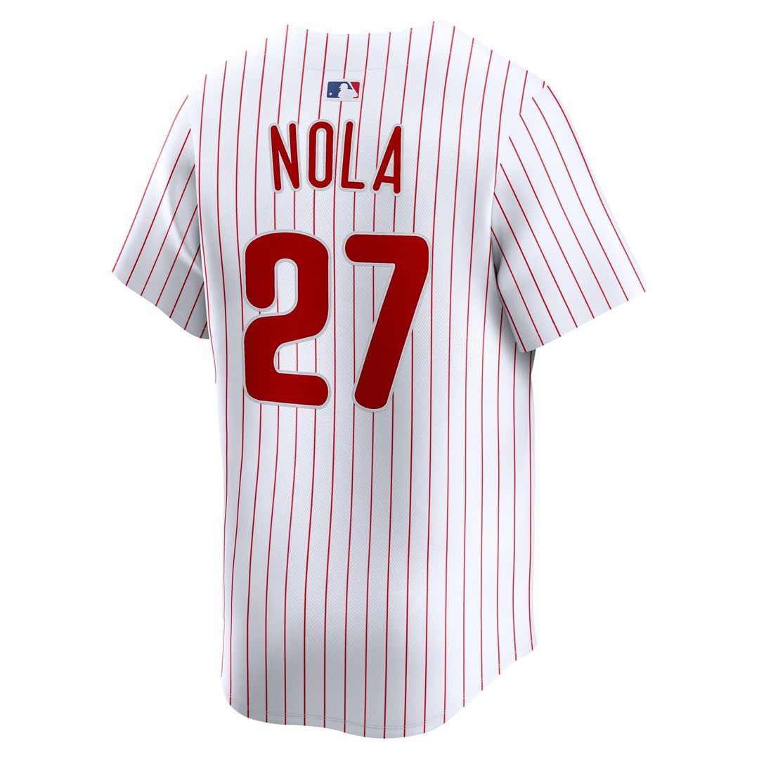 Aaron Nola Philadelphia Phillies Nike Home Limited Player Jersey - White