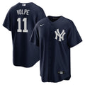 Anthony Volpe New York Yankees Nike Big & Tall Alternate Replica Player Jersey - Navy