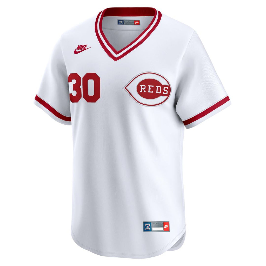 Ken Griffey Cincinnati Reds Nike Throwback Cooperstown Collection Limited Jersey - White