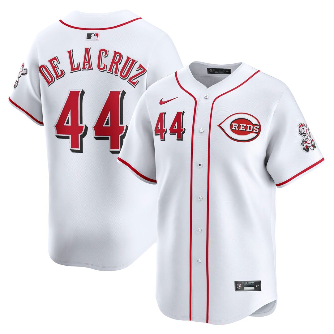 Elly De La Cruz Cincinnati Reds Nike Home Limited Player Jersey - White