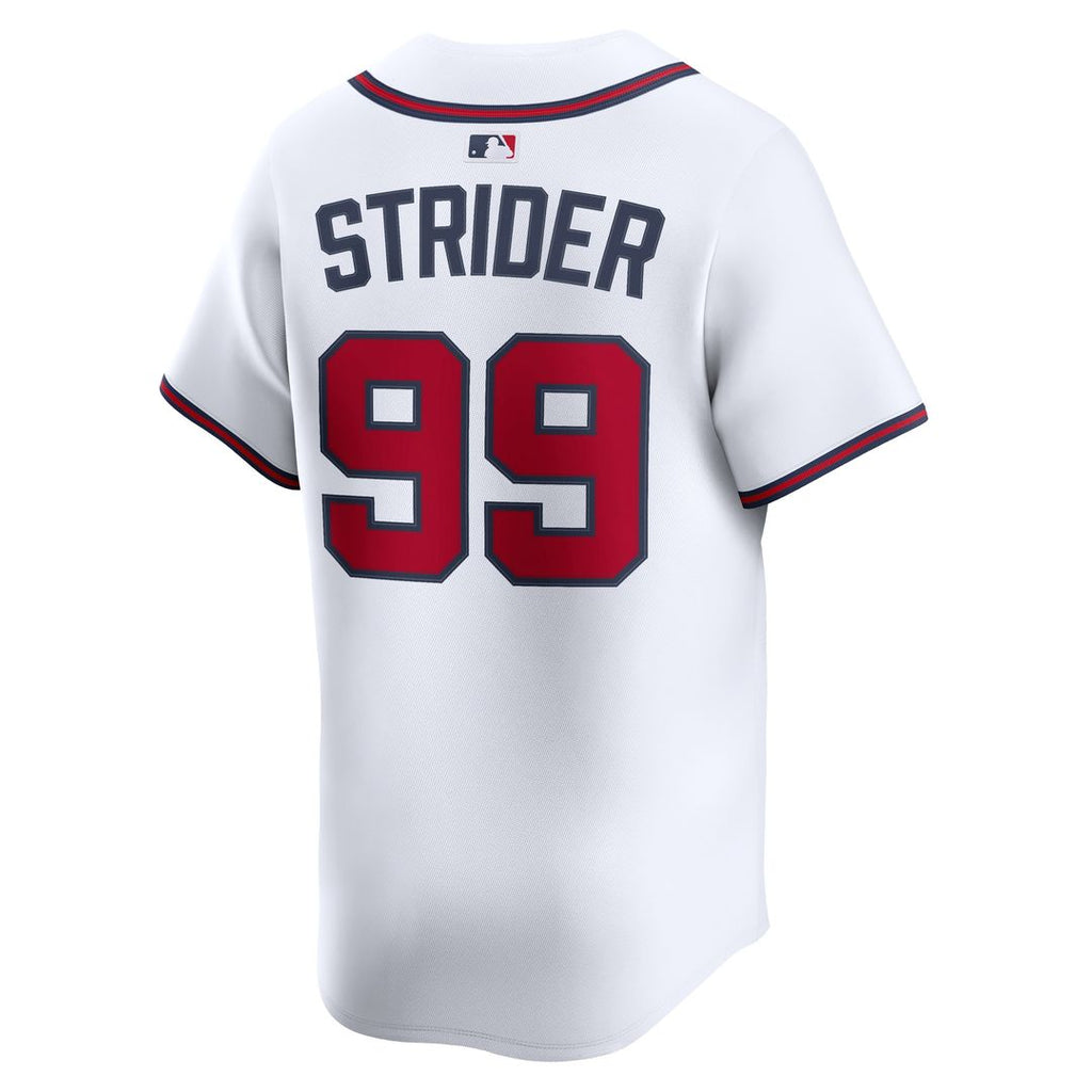 Spencer Strider Atlanta Braves Nike Home Limited Player Jersey - White