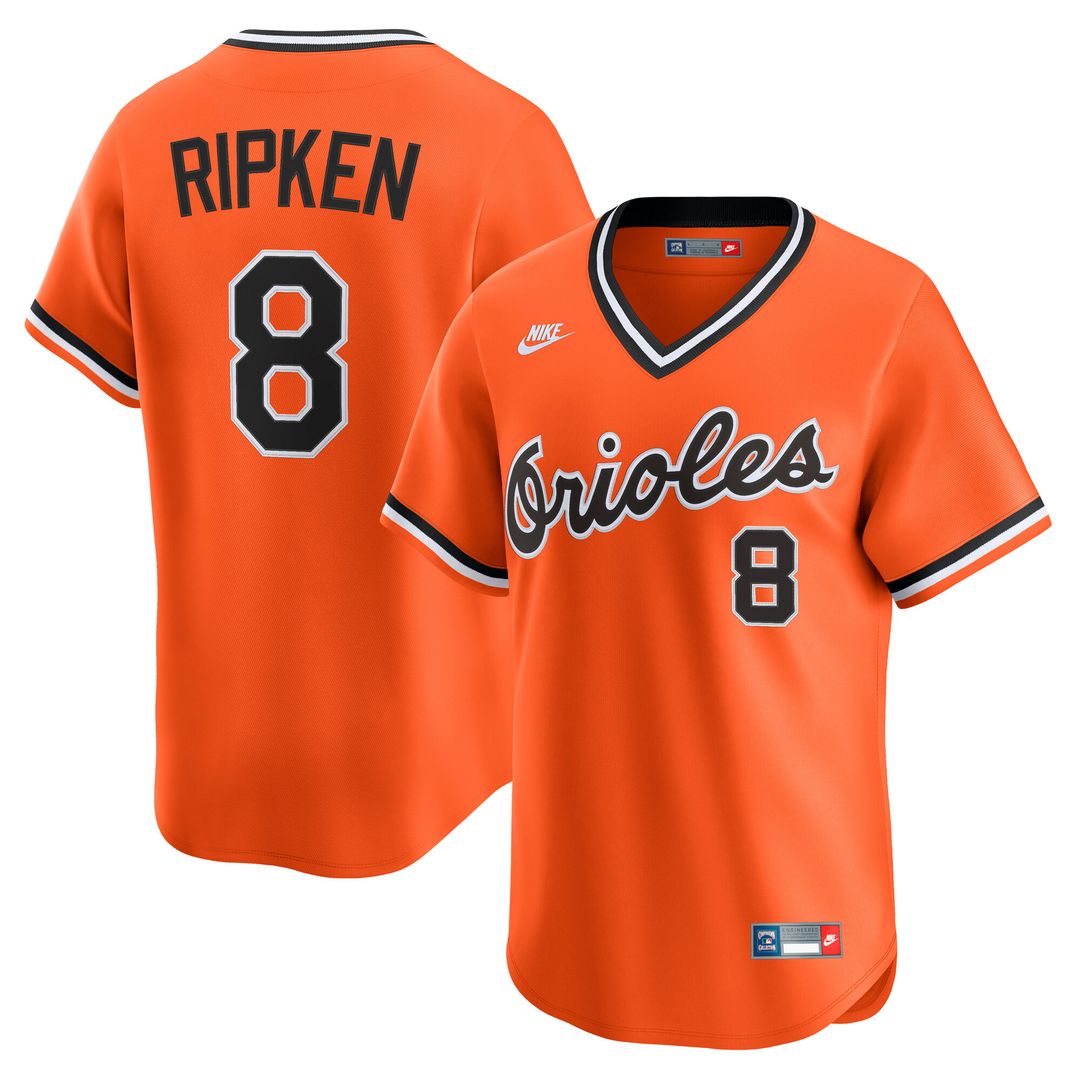 Cal Ripken Sr. Baltimore Orioles Nike Throwback Cooperstown Collection Limited Jersey - Orange