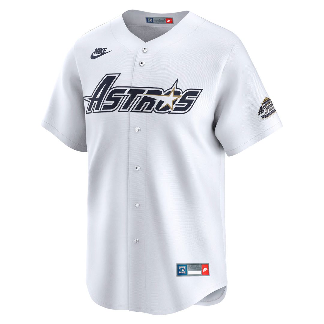 Jeff Bagwell Houston Astros Nike Throwback Cooperstown Collection Limited Jersey - White