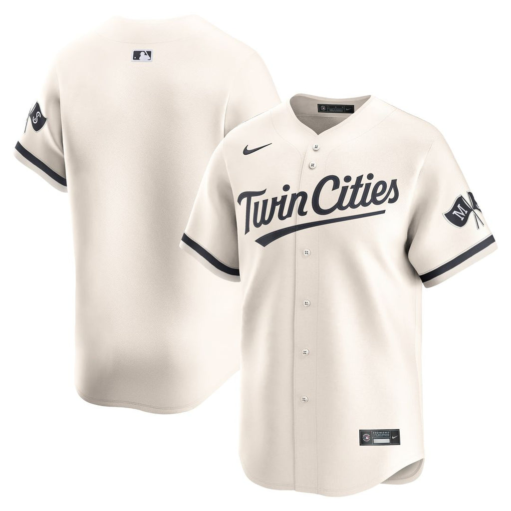 Minnesota Twins Nike Alternate Limited Jersey - Cream
