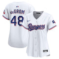 Jacob deGrom Texas Rangers Nike Women's Home Limited Player Jersey - White