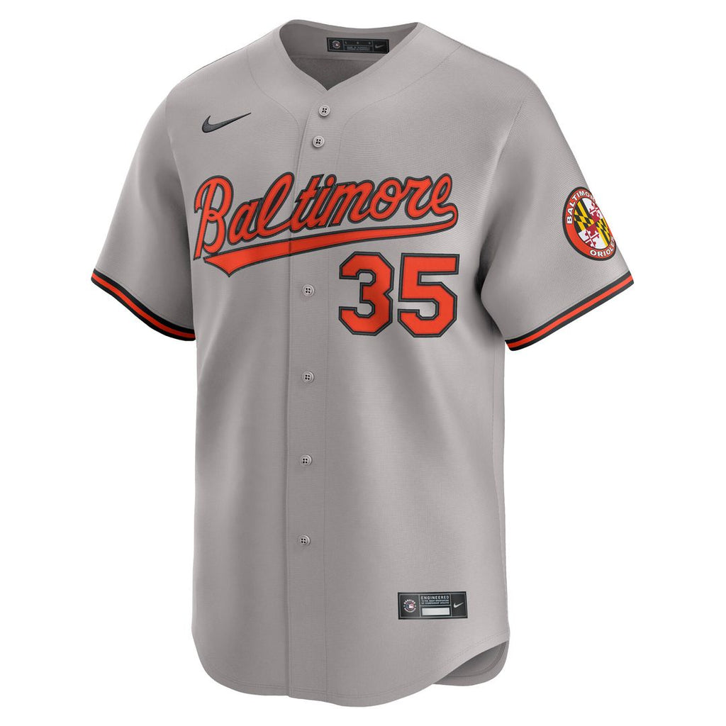 Adley Rutschman Baltimore Orioles Nike Road Limited Player Jersey - Gray