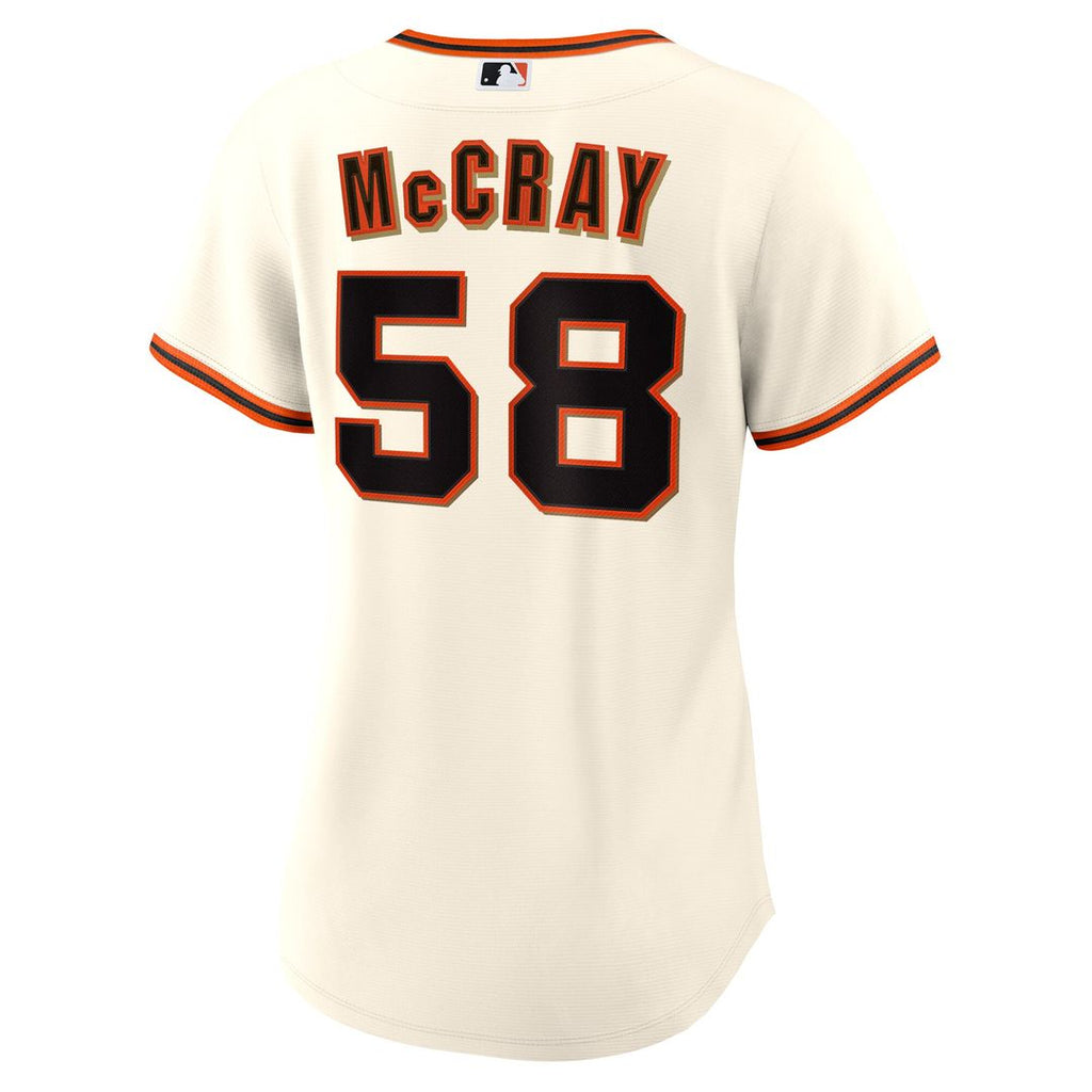 Grant McCray San Francisco Giants Nike Women's Home Replica Jersey - Cream