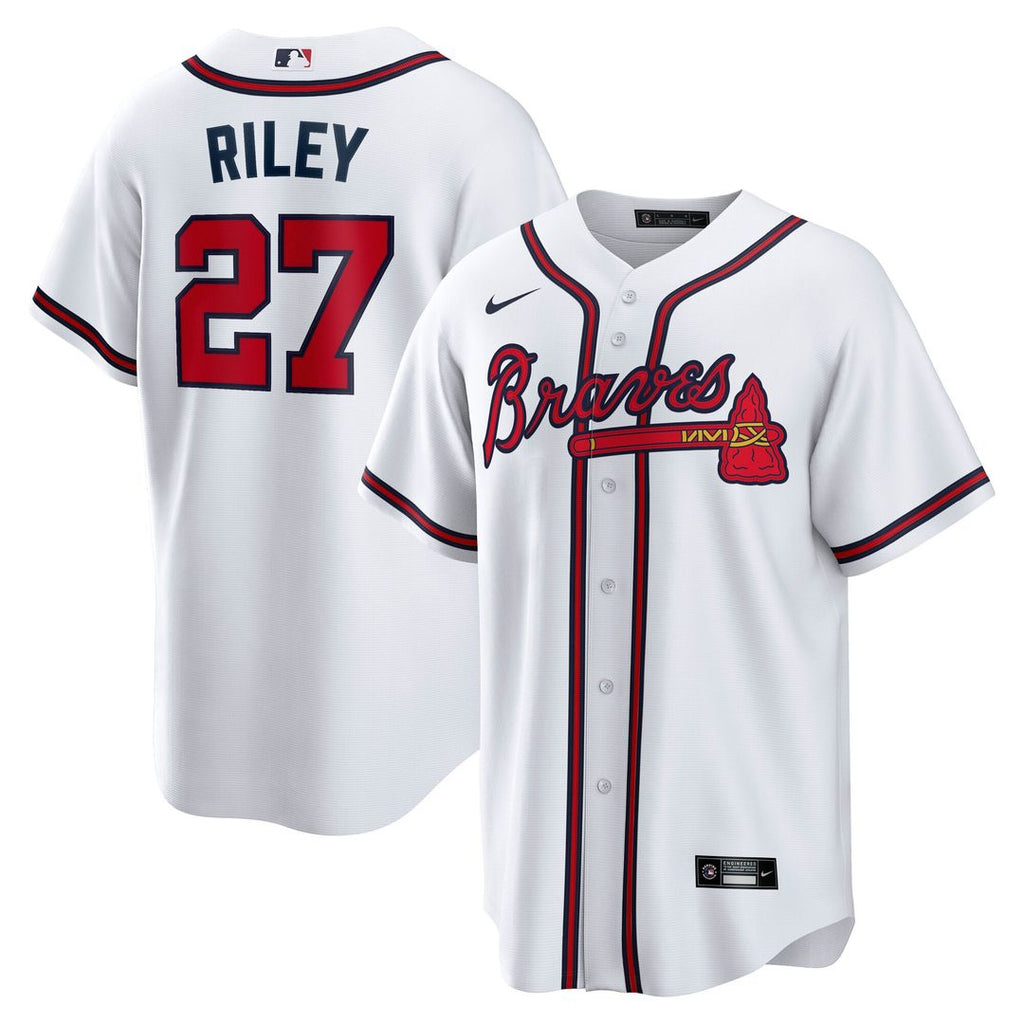 Austin Riley Atlanta Braves Nike Home Replica Player Jersey - White